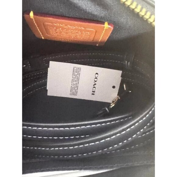 Coach CY741 Mini Rowan Crossbody Bag In Signature Canvas With Cherry Print IN DE - Picture 4 of 6